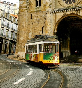 Lisbon Streetcar Jigsaw Puzzle