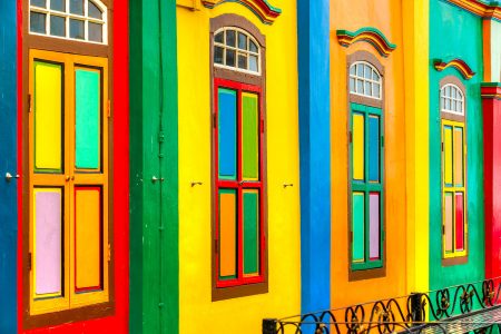 Little India Facades Jigsaw Puzzle