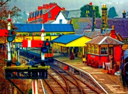 Llangollen Station Jigsaw Puzzle