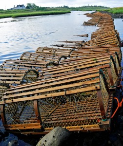 Lobster Traps Jigsaw Puzzle