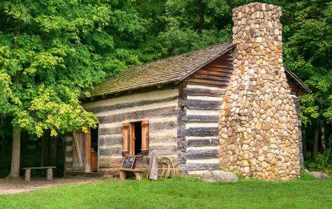 Log Cabin Jigsaw Puzzle