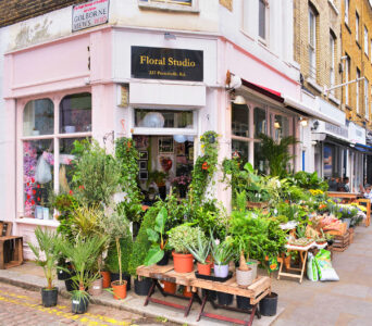 London Flower Shop Jigsaw Puzzle