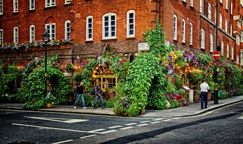 London Street Corner Jigsaw Puzzle