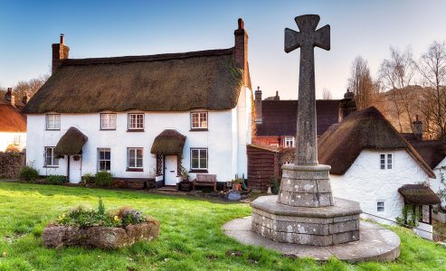 Lustleigh Village Jigsaw Puzzle