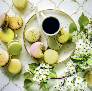 Macaron Coffee Break Jigsaw Puzzle