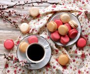 Macarons and Coffee