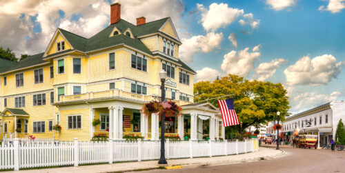 Mackinac Island Charm Jigsaw Puzzle