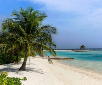 Maldives Resort Beach Jigsaw Puzzle