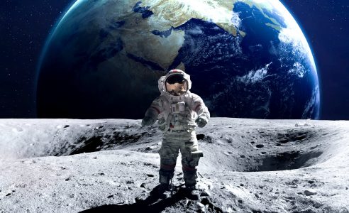 Man on the Moon Jigsaw Puzzle