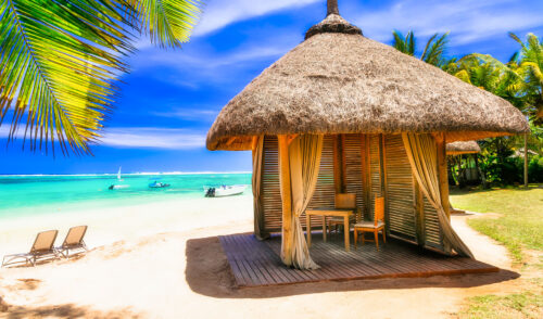 Mauritius Cabana Jigsaw Puzzle