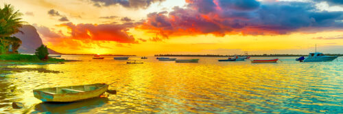 Mauritius Golden Hour Jigsaw Puzzle Mauritius Golden Hour Jigsaw Puzzle