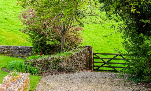 Meadow Gate Jigsaw Puzzle