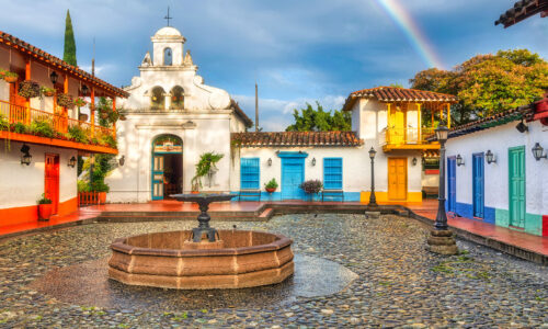 Medellin Rainbow Jigsaw Puzzle