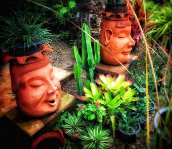 Meditating Pots Jigsaw Puzzle