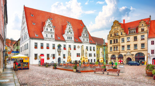 Meissen Town Square Jigsaw Puzzle