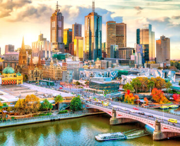 Melbourne Citystcape Jigsaw Puzzle