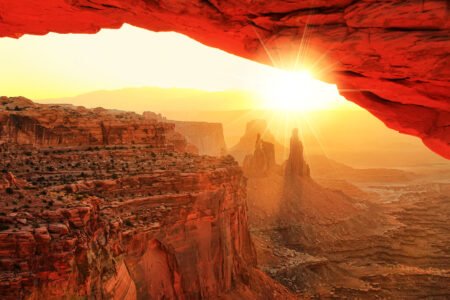 Mesa Arch Sunrise Jigsaw Puzzle