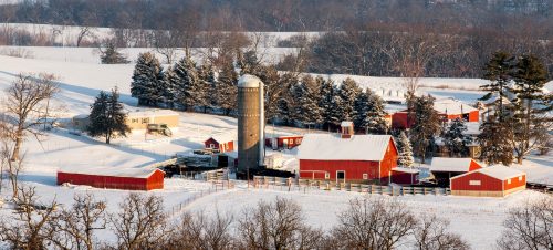 Mid-western Farm Jigsaw Puzzle