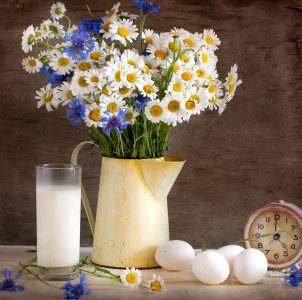 Milk and Eggs Jigsaw Puzzle