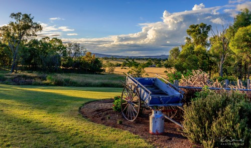 Milk Can and Wagon Jigsaw Puzzle