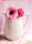 Milk Jug with Flowers