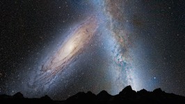 Milky Way Collision
