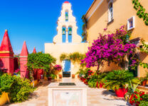 Monastery Courtyard