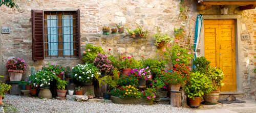 Montefioralle Flowers Jigsaw Puzzle