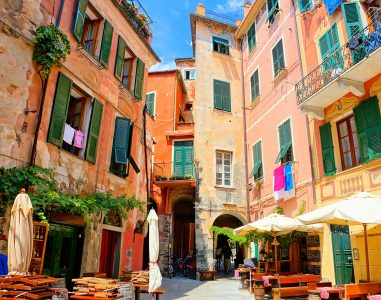 Monterosso Cafe Jigsaw Puzzle