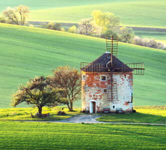 Moravia Windmill Jigsaw Puzzle