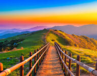 Mount Sobaek Sunset