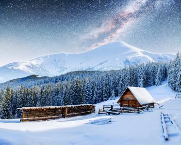 Mountain Chalet Jigsaw Puzzle