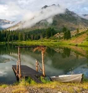 Mountain Pond Jigsaw Puzzle