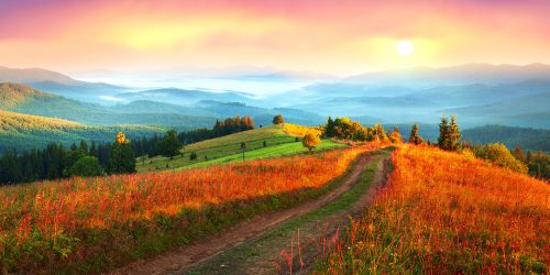 Mountaintop Vista Jigsaw Puzzle