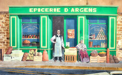 Mural in Correns