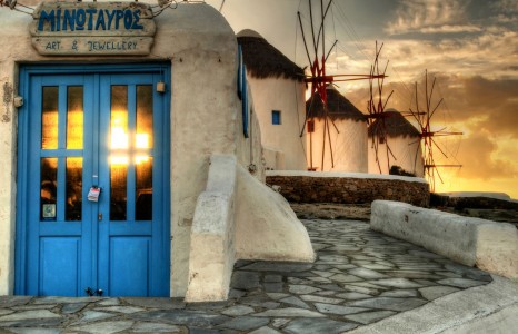 Mykonos Shop Jigsaw Puzzle