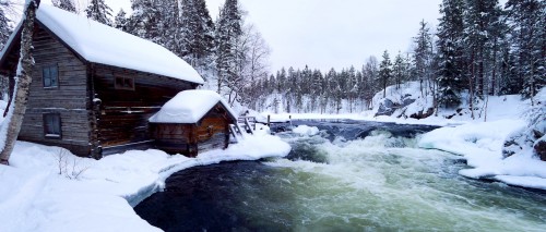 Myllykoski Rapids Jigsaw Puzzle