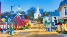Mystic Main Street Jigsaw Puzzle