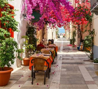 Nafplio Cafe Jigsaw Puzzle