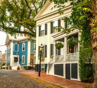 Nantucket Street Jigsaw Puzzle