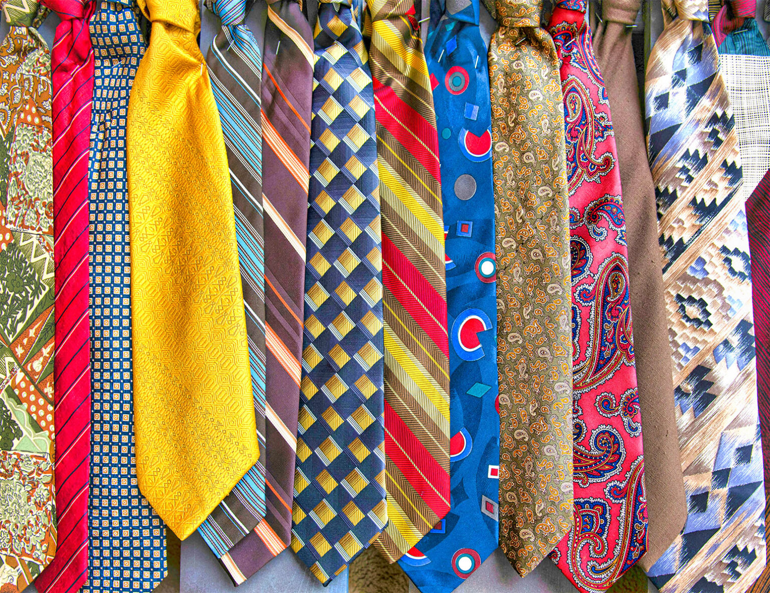 Necktie Collection Jigsaw Puzzle