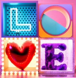 Neon Love Jigsaw Puzzle
