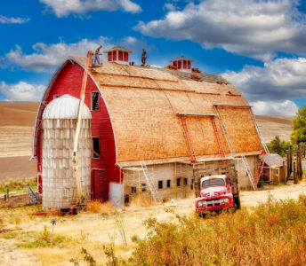 New Barn Roof Jigsaw Puzzle