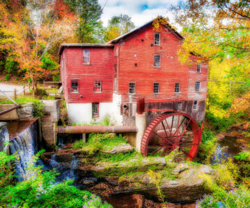 New Hope Mills Jigsaw Puzzle