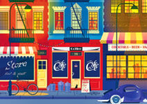 New York Street Jigsaw Puzzle