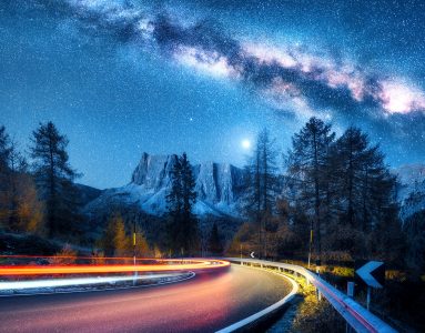 Night Drive Jigsaw Puzzle