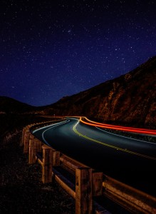 Night Road Jigsaw Puzzle