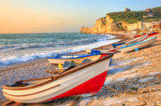 Normandy Beach Boats