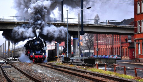 North Erfurt Train Jigsaw Puzzle