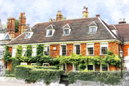 Norwich House Jigsaw Puzzle